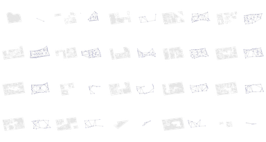 Teaser figure for Automated urban archetypes: Integrating urban morphology and topology for scalable urban building energy modeling